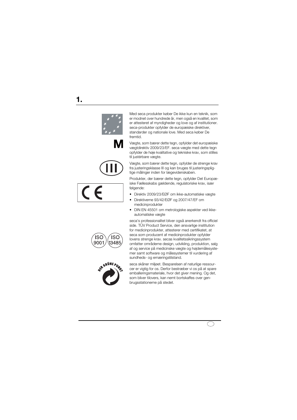 Dansk, Med godkendelse | Seca 878 User Manual | Page 53 / 139