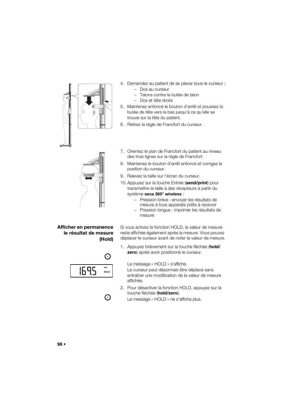 Seca 264 User Manual | Page 98 / 275