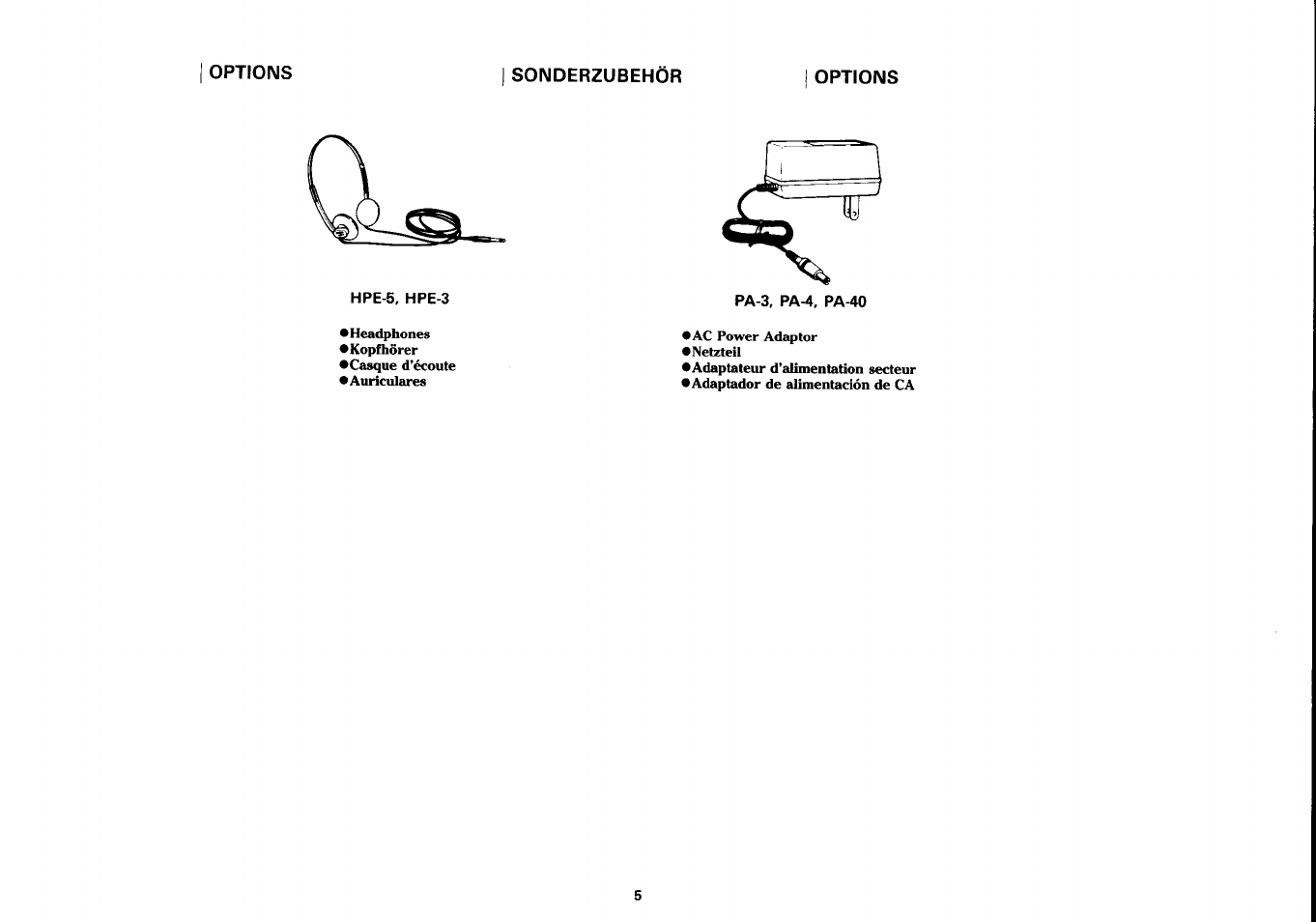 H pe-5, h pe-3 | Yamaha PSS-290 User Manual | Page 6 / 39