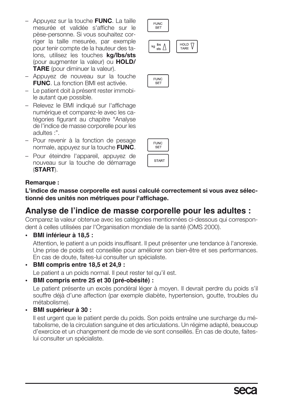 Seca 763 User Manual | Page 38 / 89