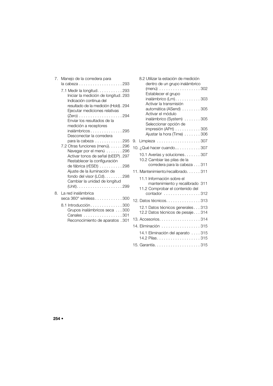 Seca 285 User Manual | Page 254 / 451