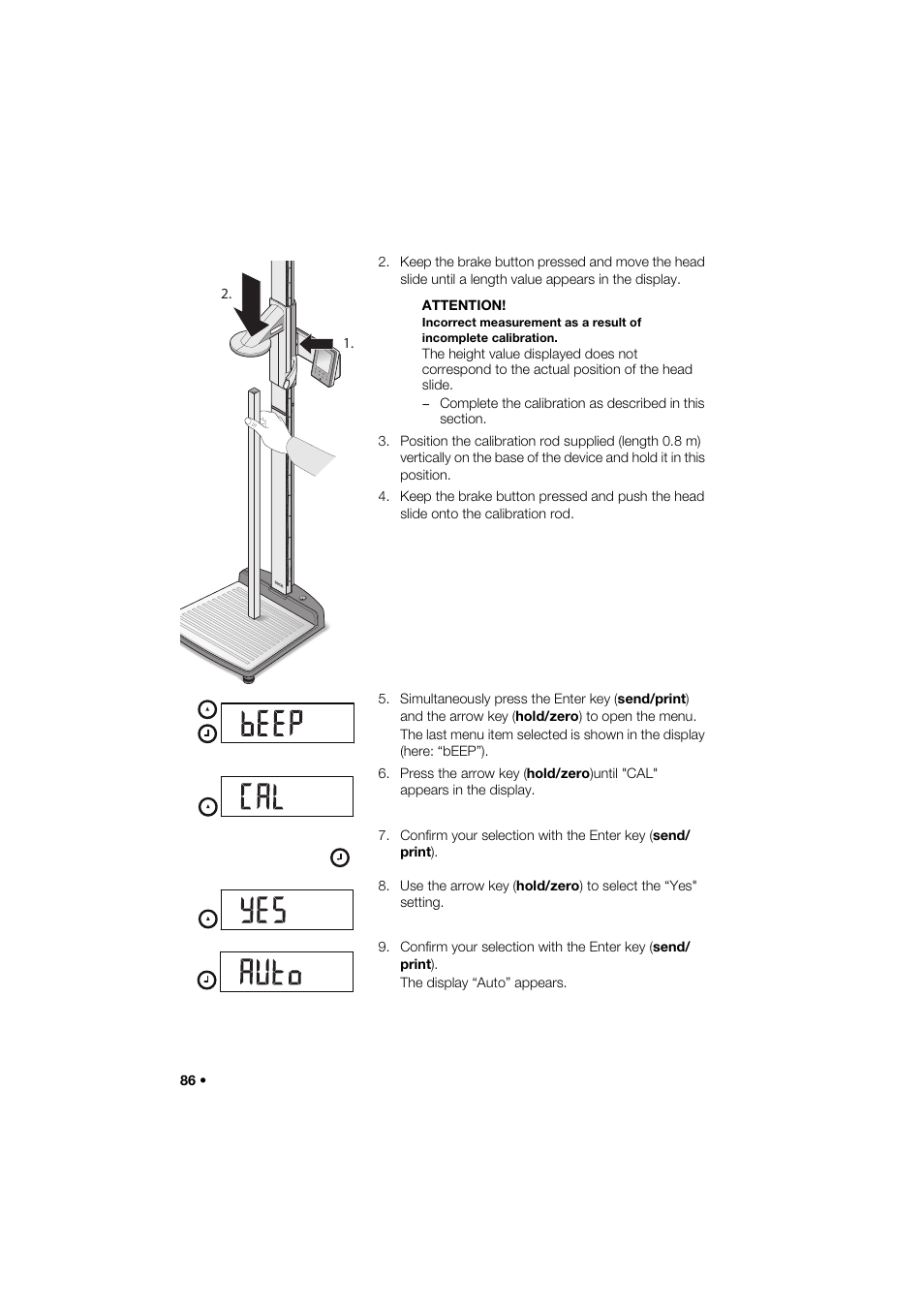 Seca 285 User Manual | Page 86 / 451