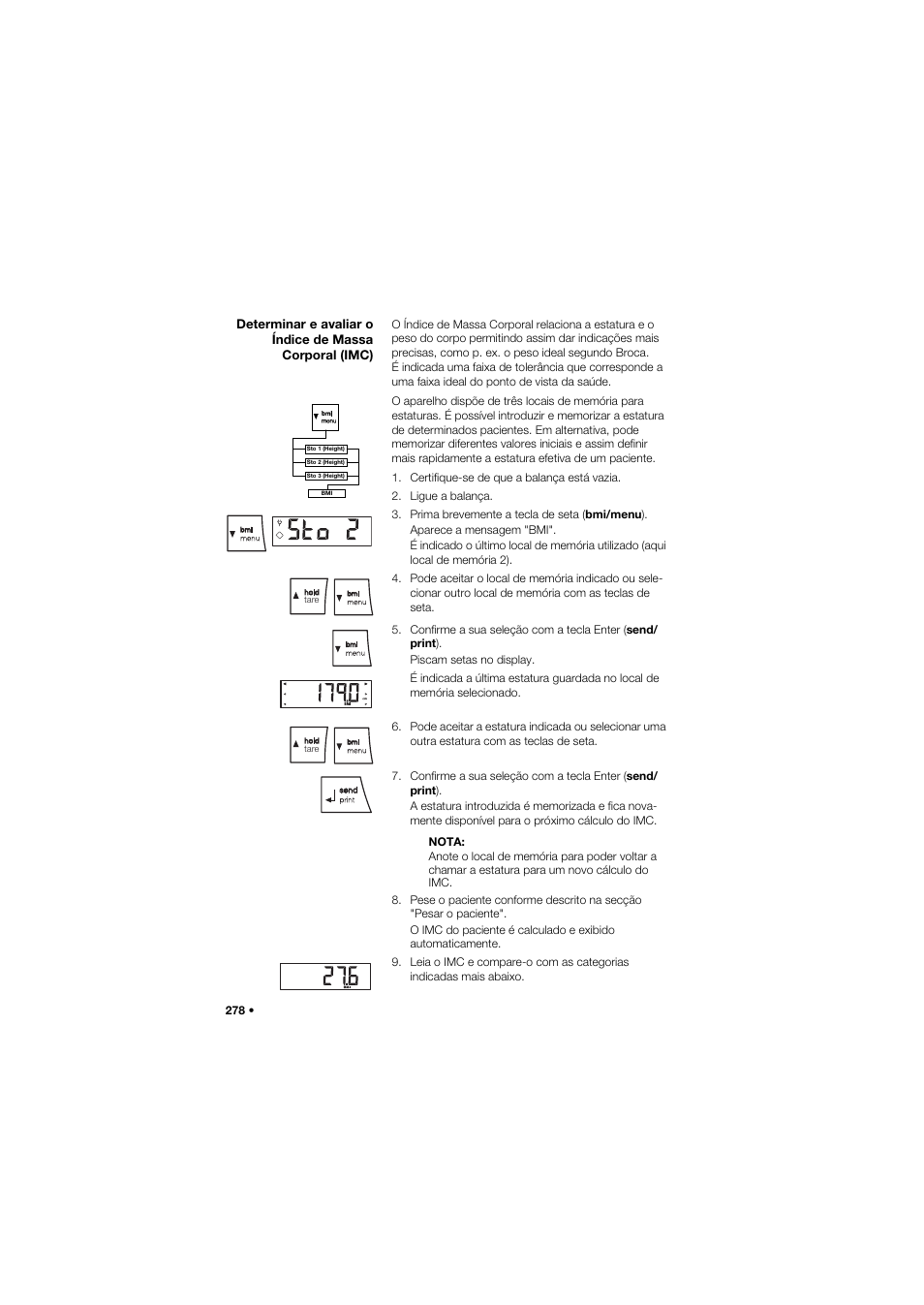 Seca 657 User Manual | Page 278 / 357