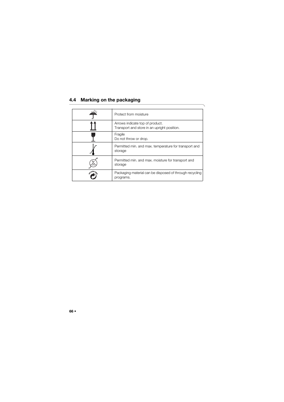 4 marking on the packaging | Seca 657 User Manual | Page 66 / 357