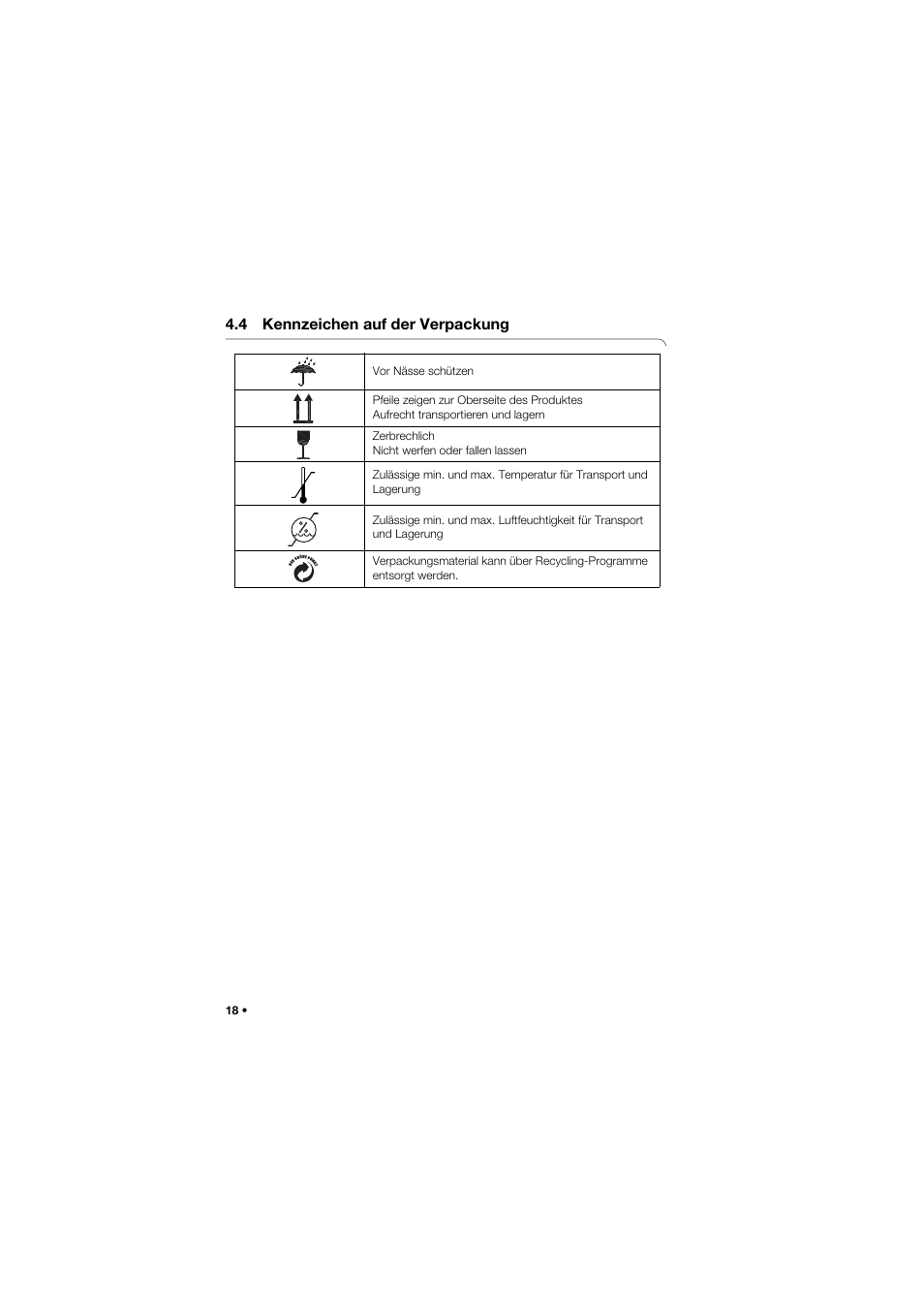 4 kennzeichen auf der verpackung, 4 kennzeichen auf der, Verpackung | Seca 645 User Manual | Page 18 / 417