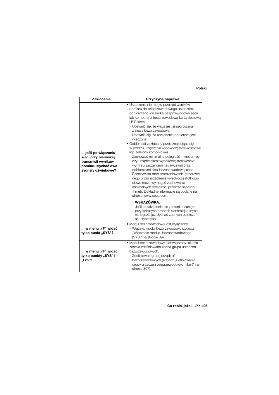 Seca 645 User Manual | Page 405 / 417