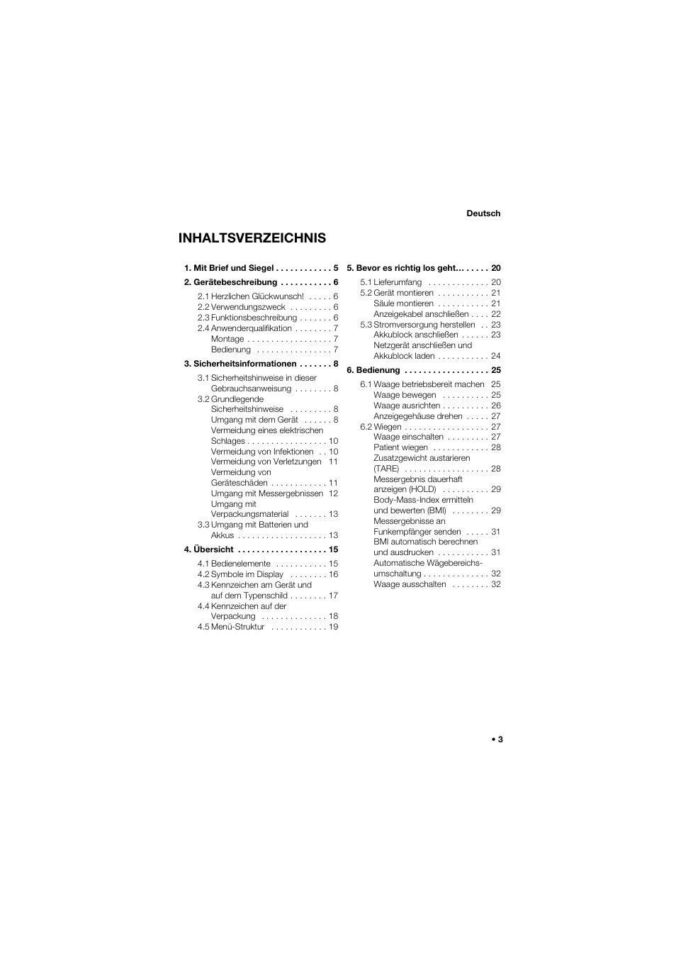 Seca 665 User Manual | Page 3 / 377
