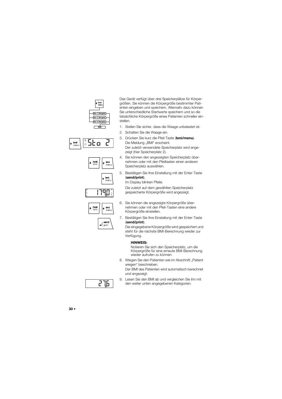 Seca 665 User Manual | Page 30 / 377