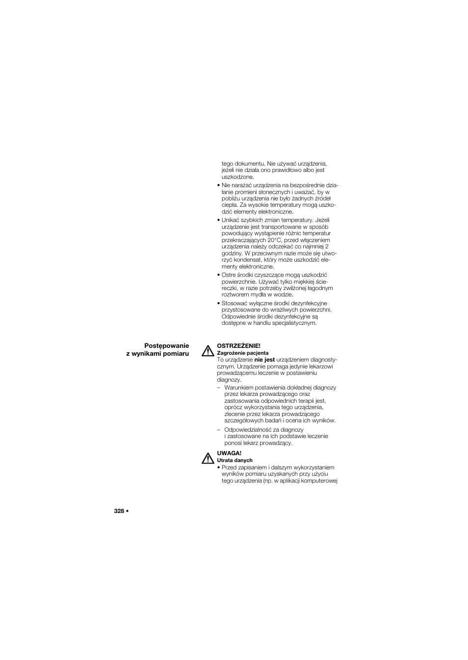 Postępowanie z wynikami pomiaru | Seca 665 User Manual | Page 328 / 377