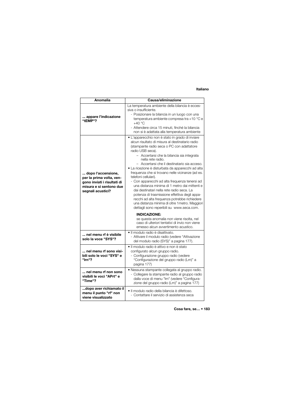 Seca 677 User Manual | Page 183 / 337