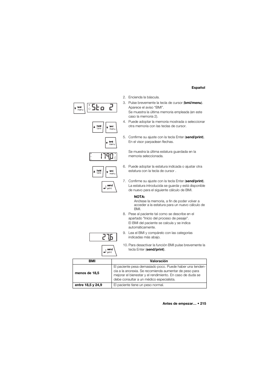 Seca 677 User Manual | Page 215 / 337