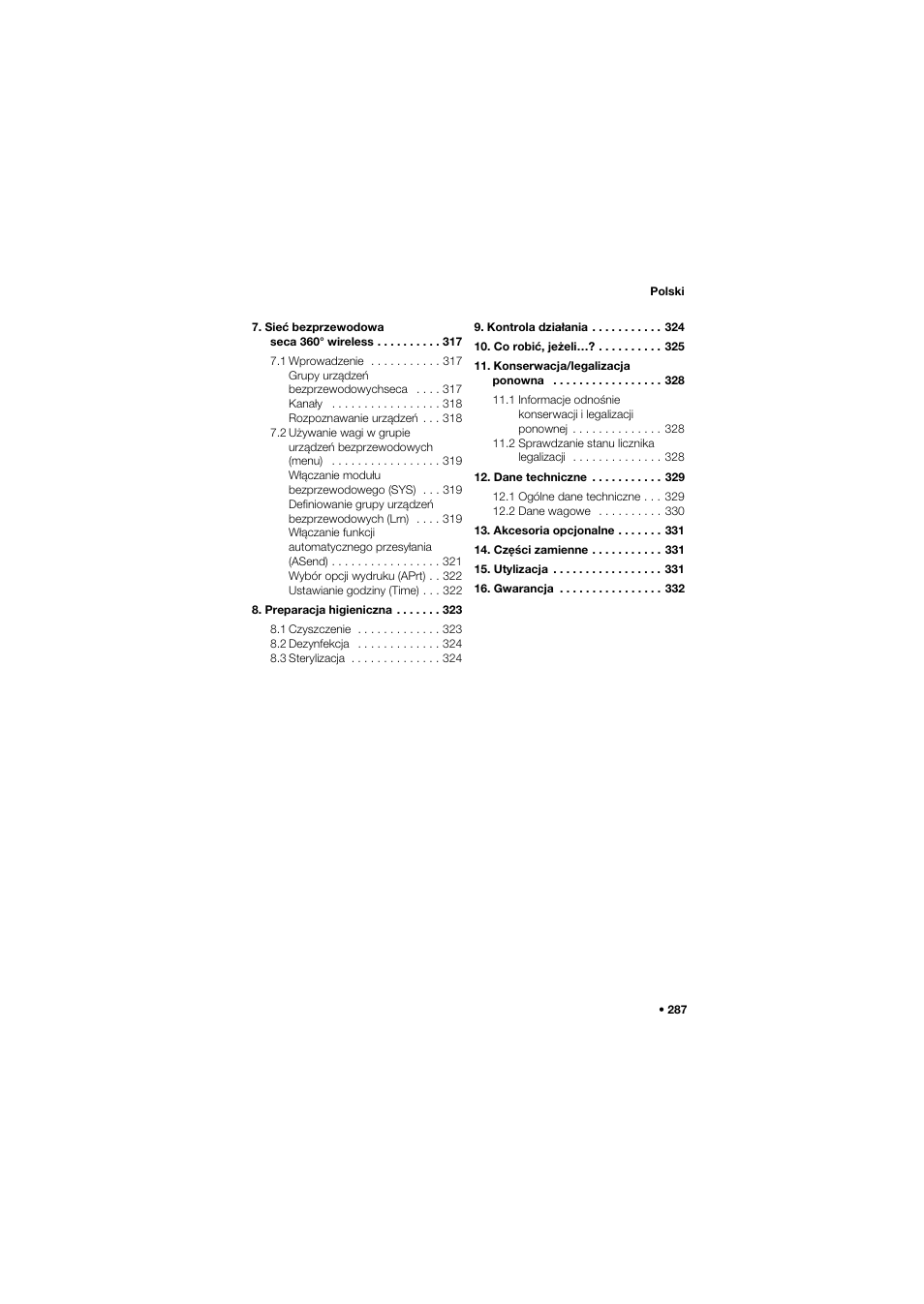 Seca 677 User Manual | Page 287 / 337