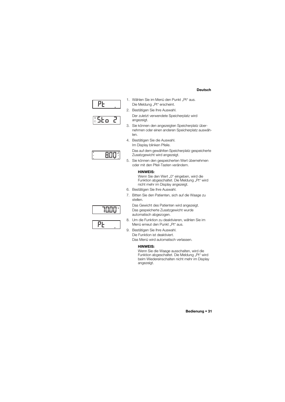 Seca 677 User Manual | Page 31 / 337