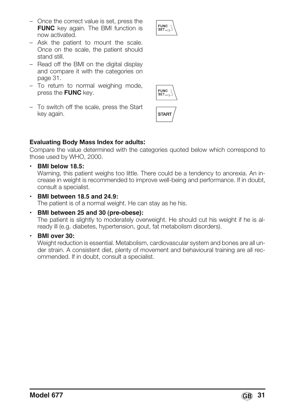 Seca 677 User Manual | Page 31 / 240