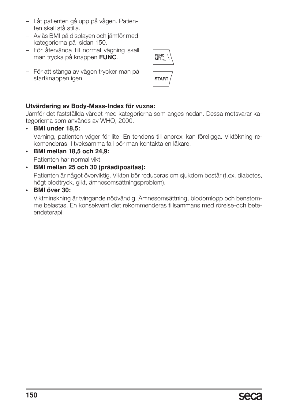 Seca 685 User Manual | Page 150 / 292