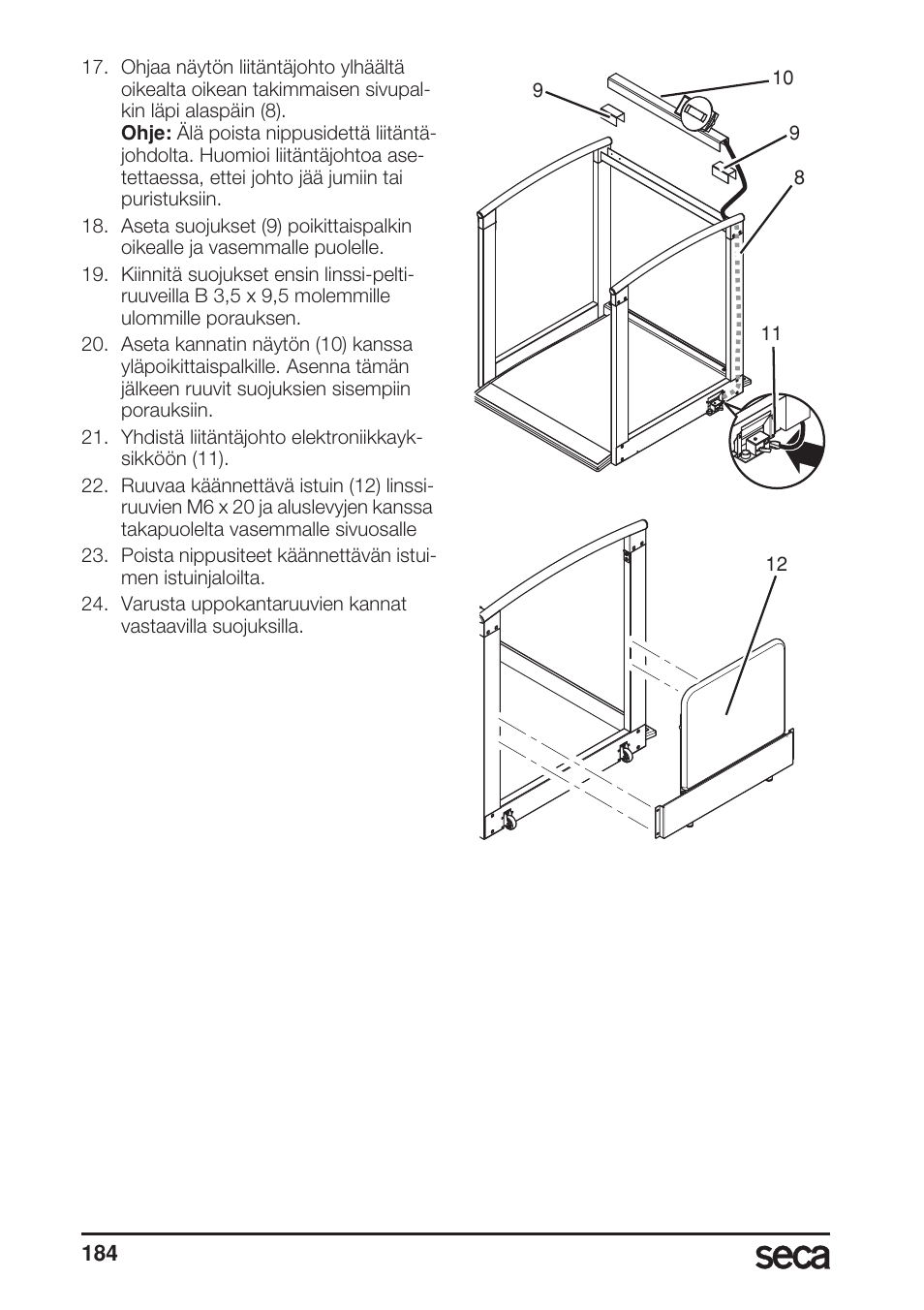 Seca 685 User Manual | Page 184 / 292