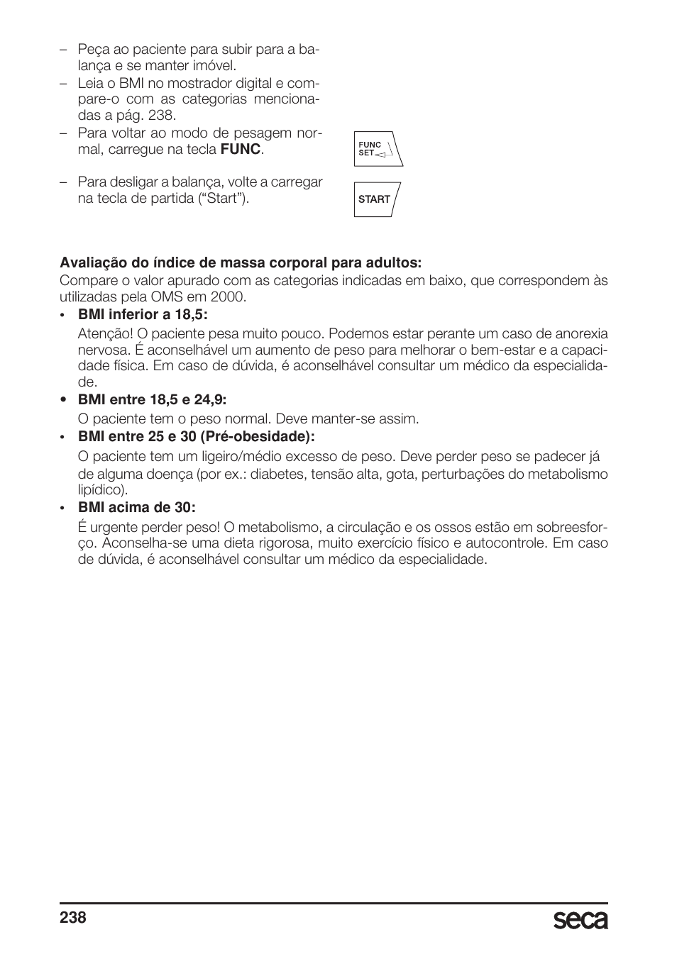 Seca 685 User Manual | Page 238 / 292