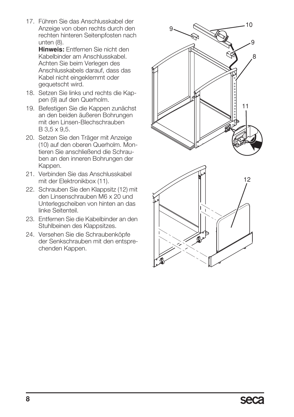 Seca 685 User Manual | Page 8 / 292