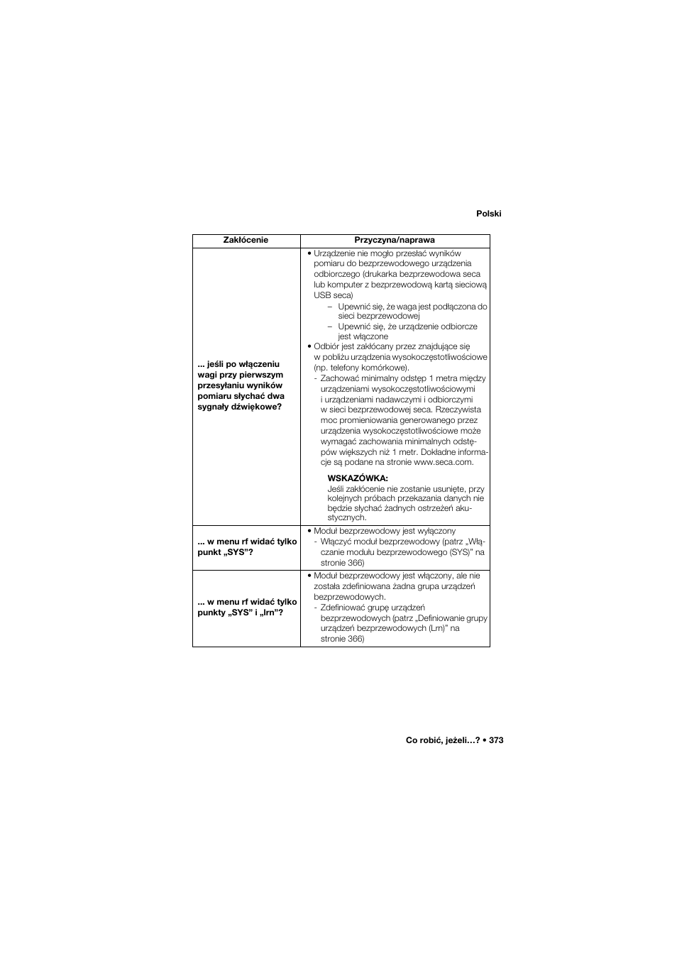 Seca 685 User Manual | Page 373 / 385
