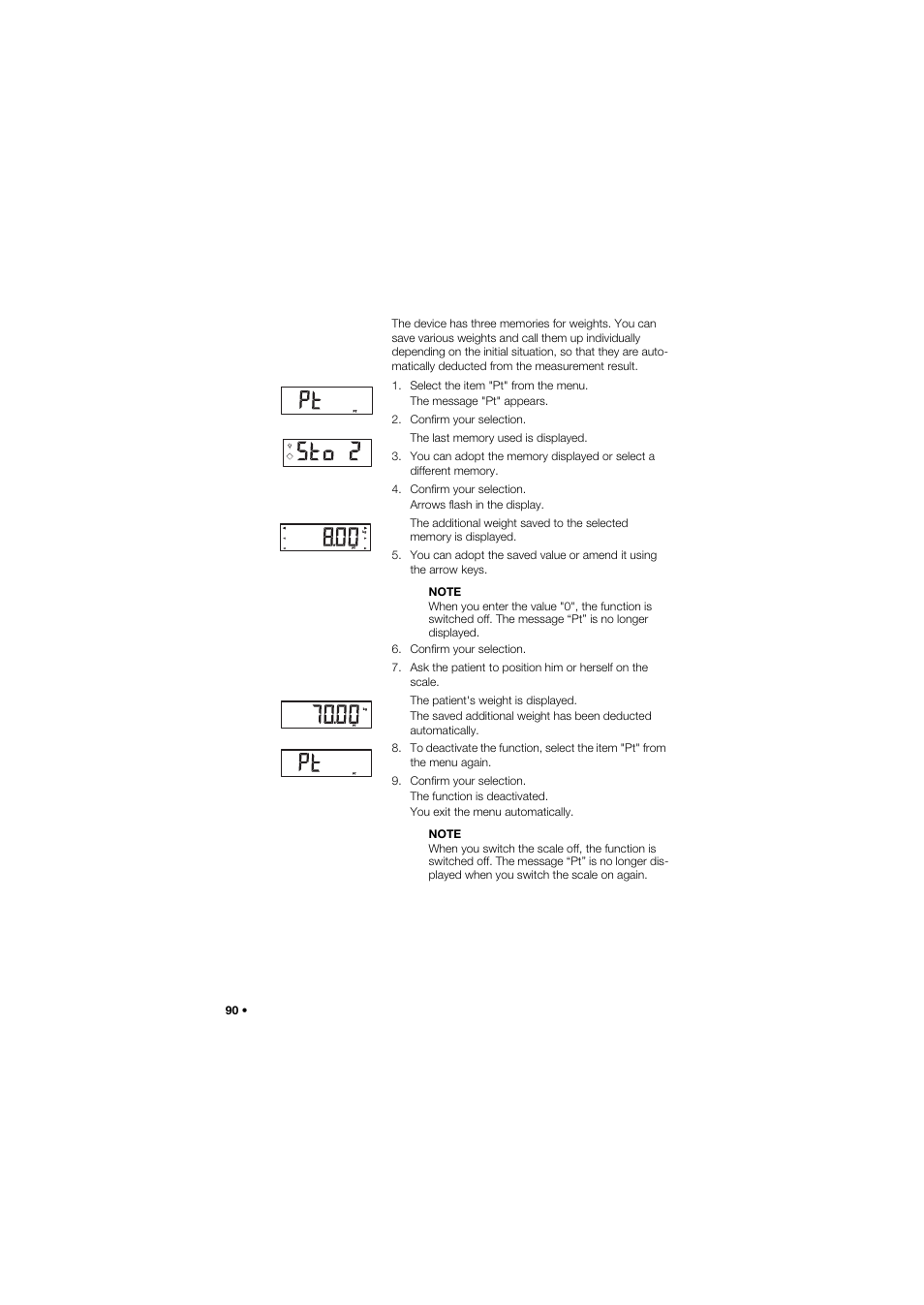 Seca 685 User Manual | Page 90 / 385