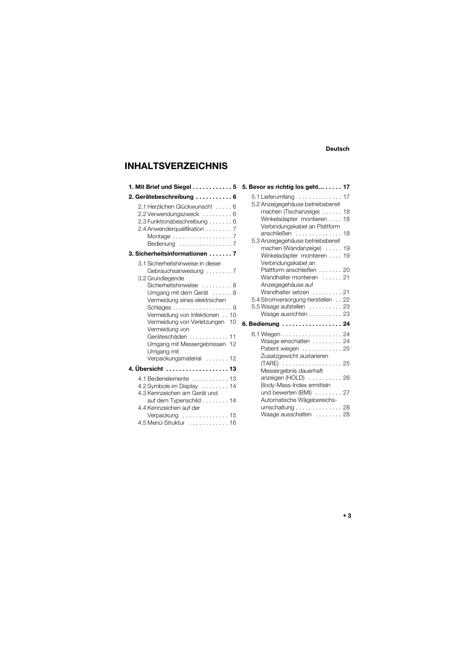 Seca 675 User Manual | Page 3 / 292