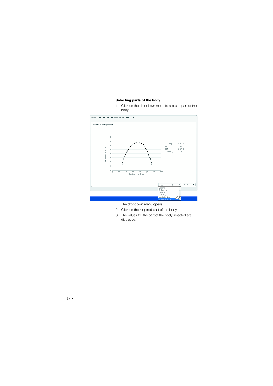 Seca Analitics 115 User Manual | Page 64 / 77