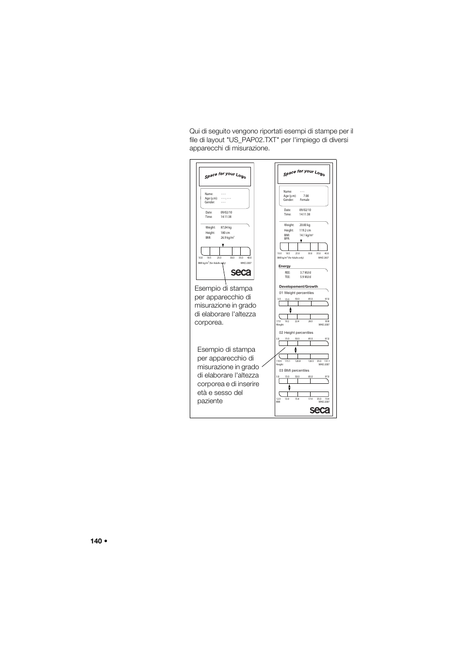 Seca 466 User Manual | Page 140 / 268