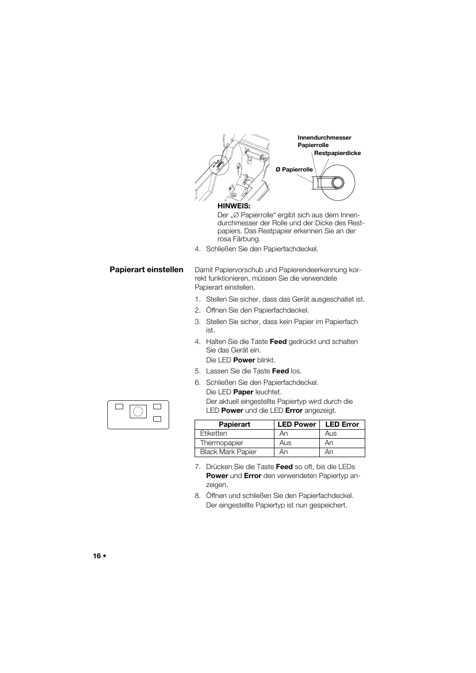 Papierart einstellen | Seca 466 User Manual | Page 16 / 268