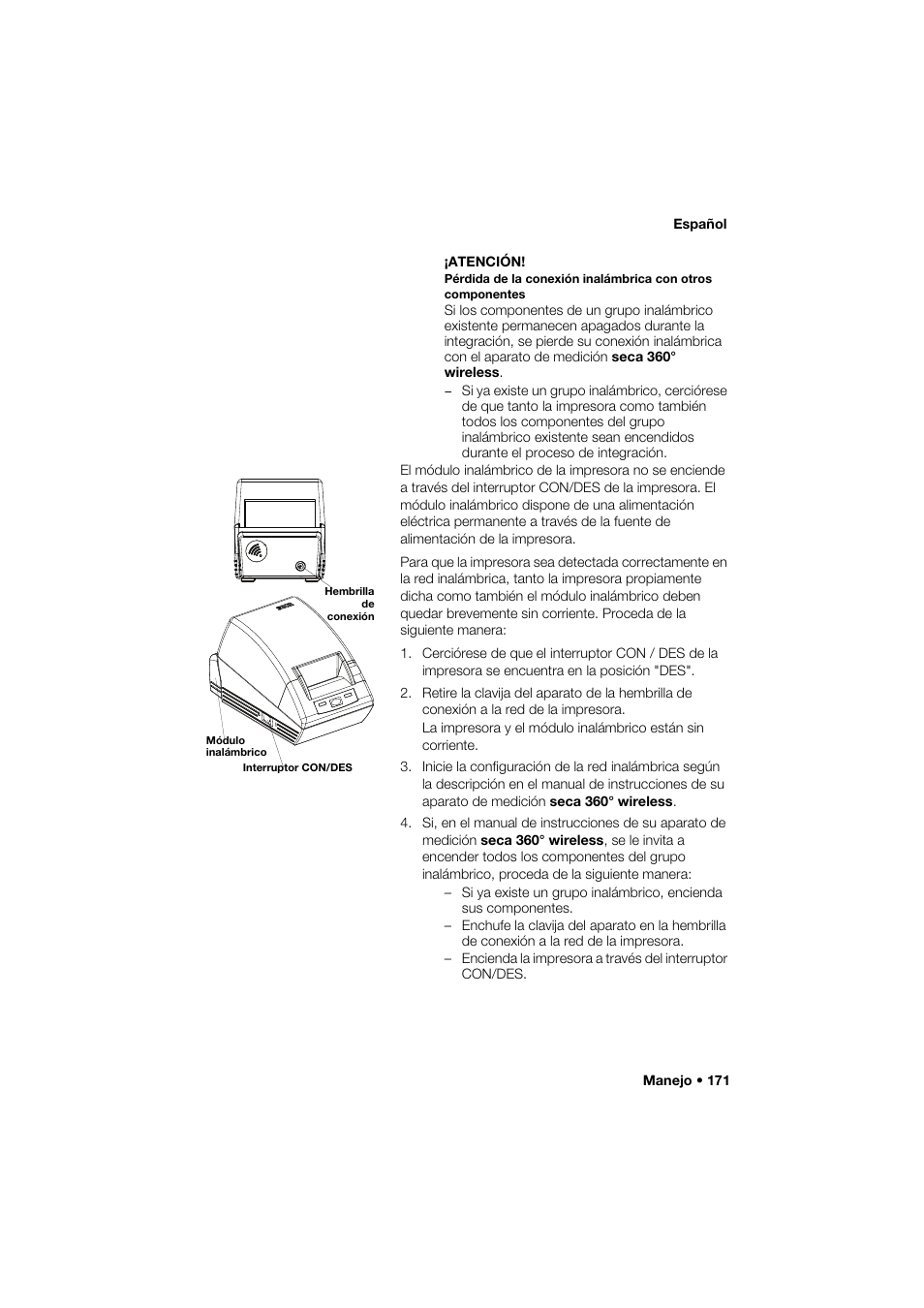 Seca 466 User Manual | Page 171 / 268