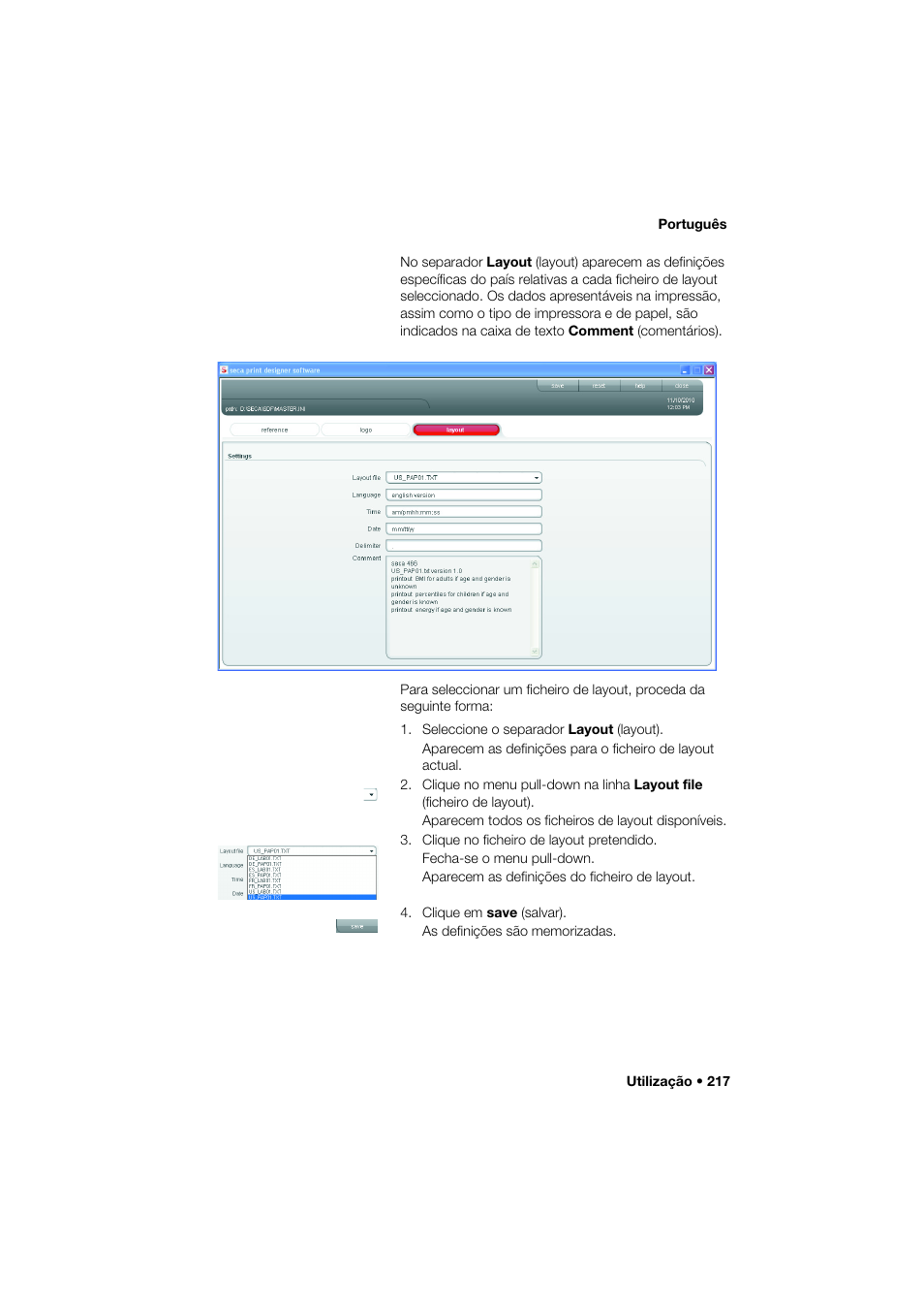 Seca 466 User Manual | Page 217 / 268