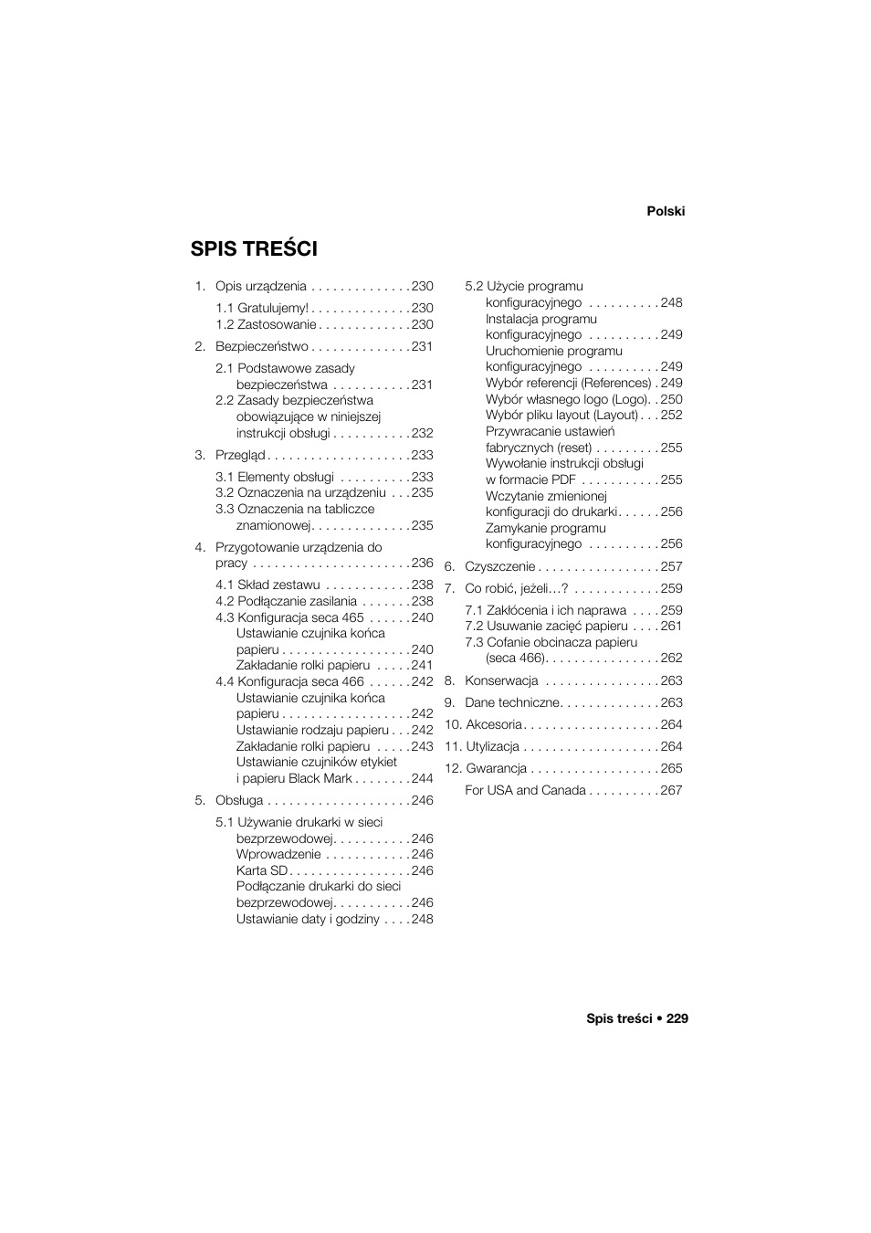 Seca 466 User Manual | Page 229 / 268