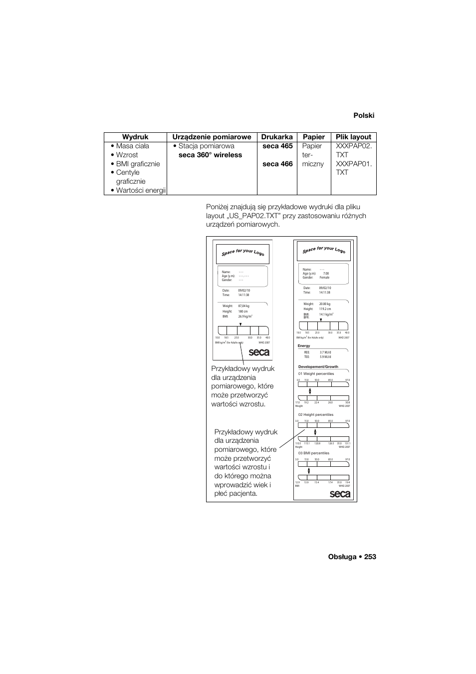 Seca 466 User Manual | Page 253 / 268