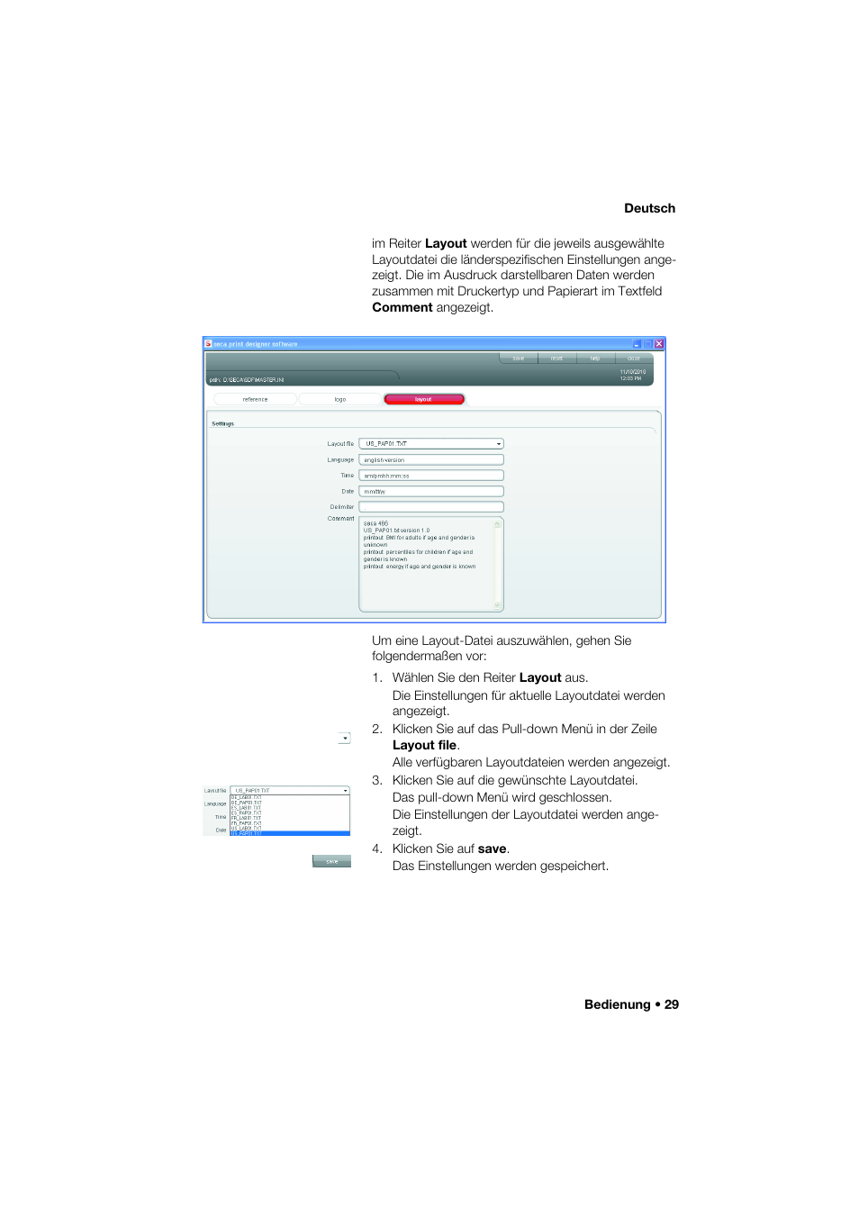 Seca 466 User Manual | Page 29 / 268
