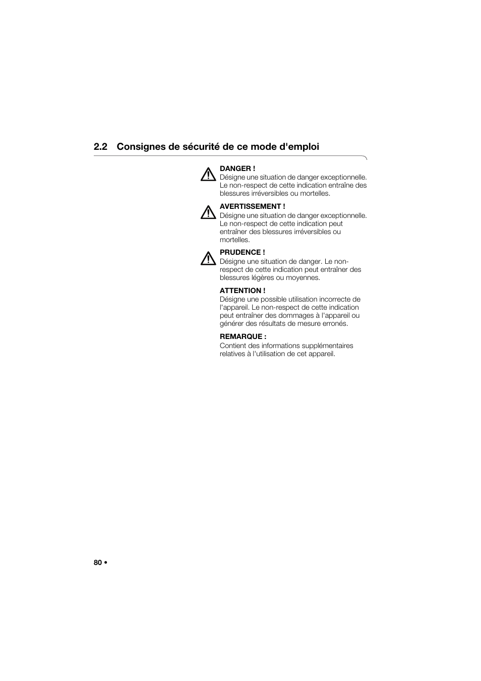 2 consignes de sécurité de ce mode d'emploi | Seca 466 User Manual | Page 80 / 268