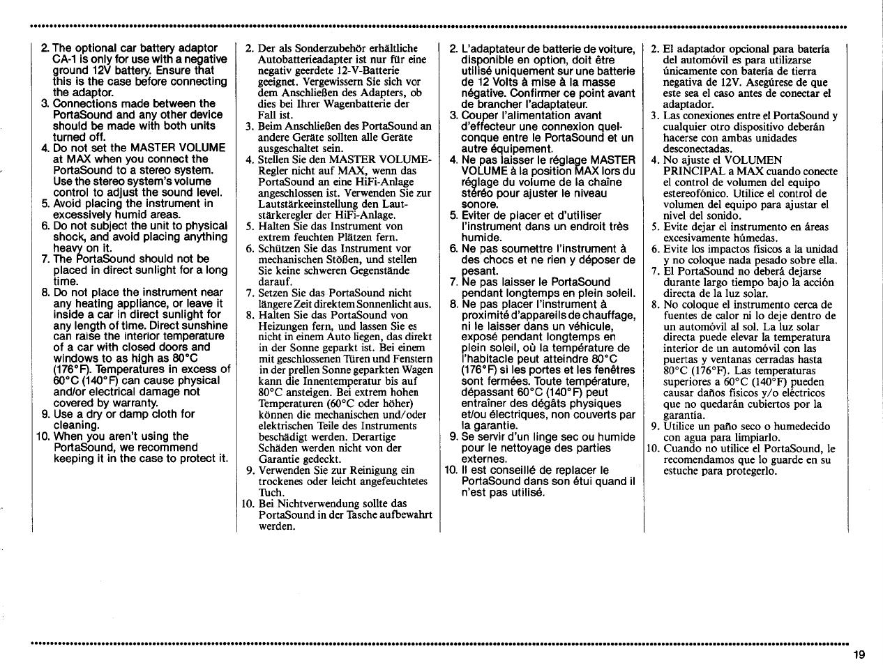 Yamaha PSS-370 User Manual | Page 21 / 24