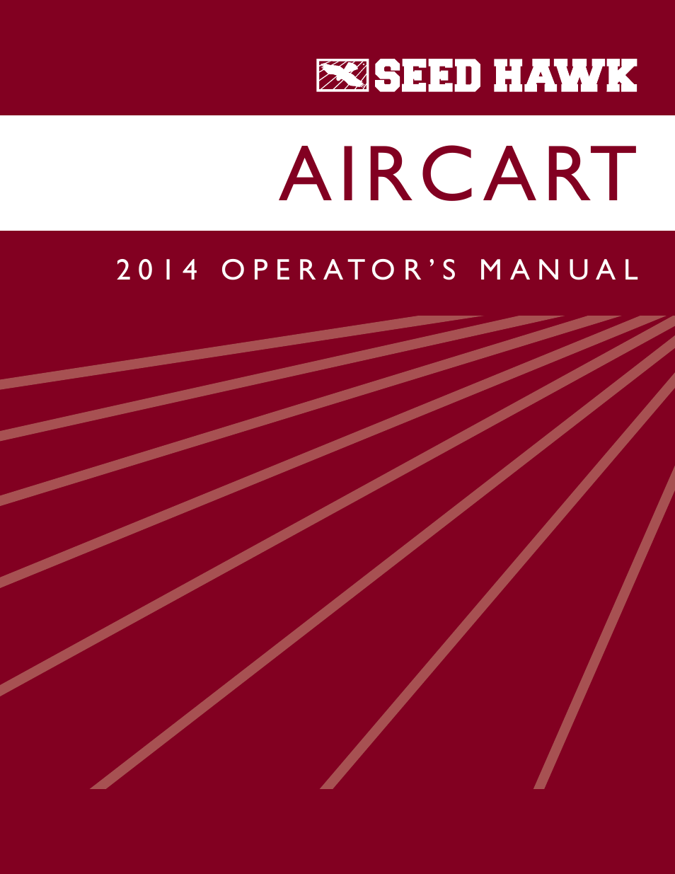 Seed Hawk AIRCART 2014 User Manual | 51 pages