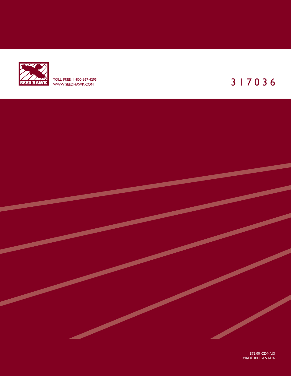 Seed Hawk AIRCART 2014 User Manual | Page 51 / 51