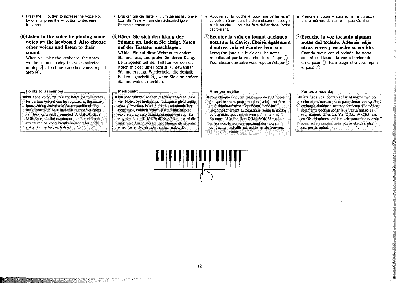 Yamaha PSS-380 User Manual | Page 13 / 47