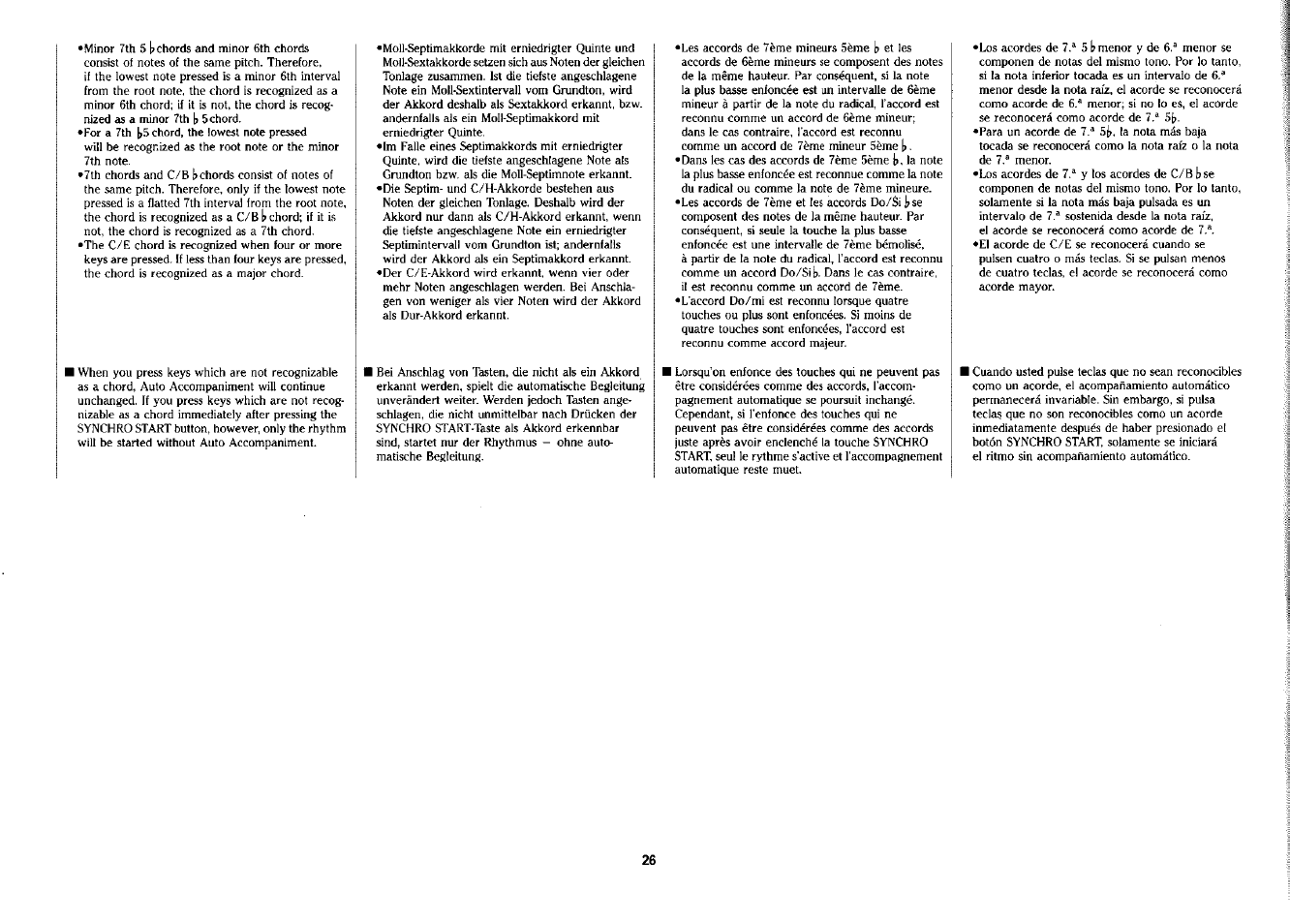 Yamaha PSS-380 User Manual | Page 27 / 47