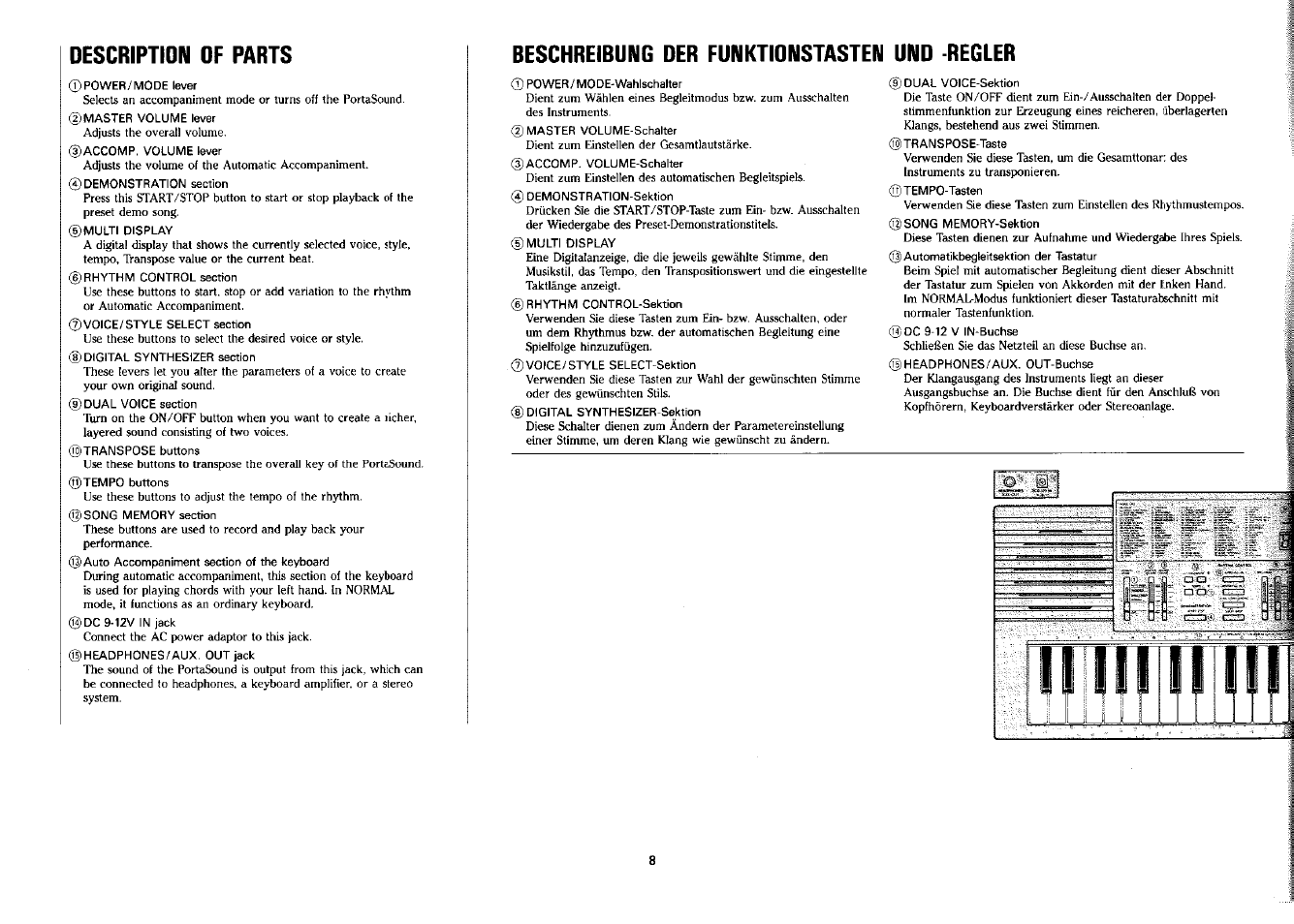 Yamaha PSS-380 User Manual | Page 9 / 47