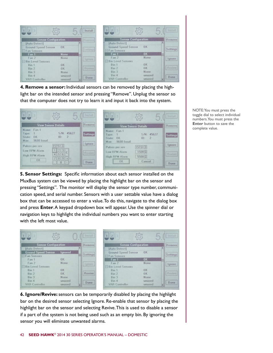 Seed Hawk 30 SERIES 2014 User Manual | Page 48 / 104