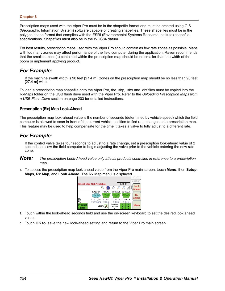 For example | Seed Hawk Raven 2012 User Manual | Page 166 / 286