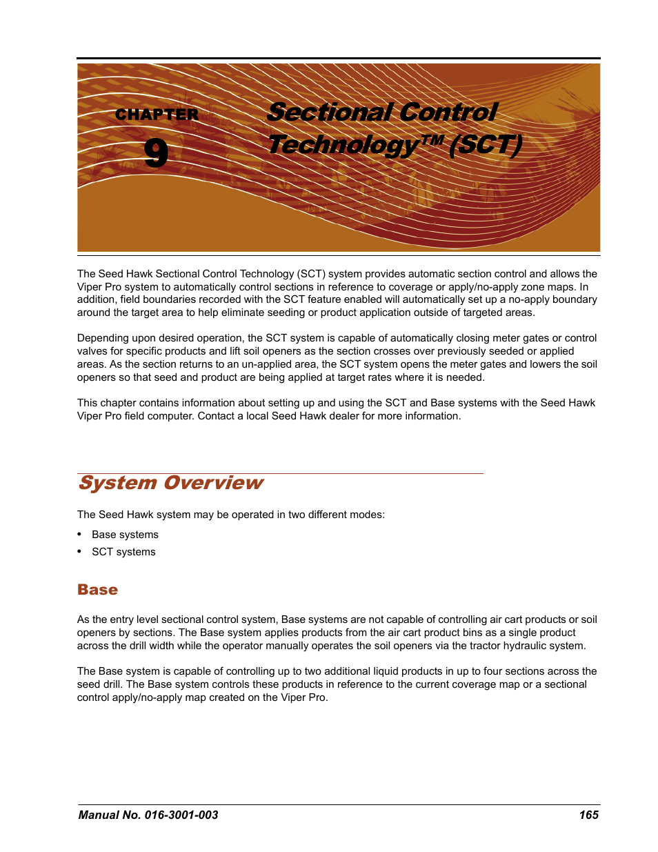 System overview | Seed Hawk Raven 2012 User Manual | Page 177 / 286