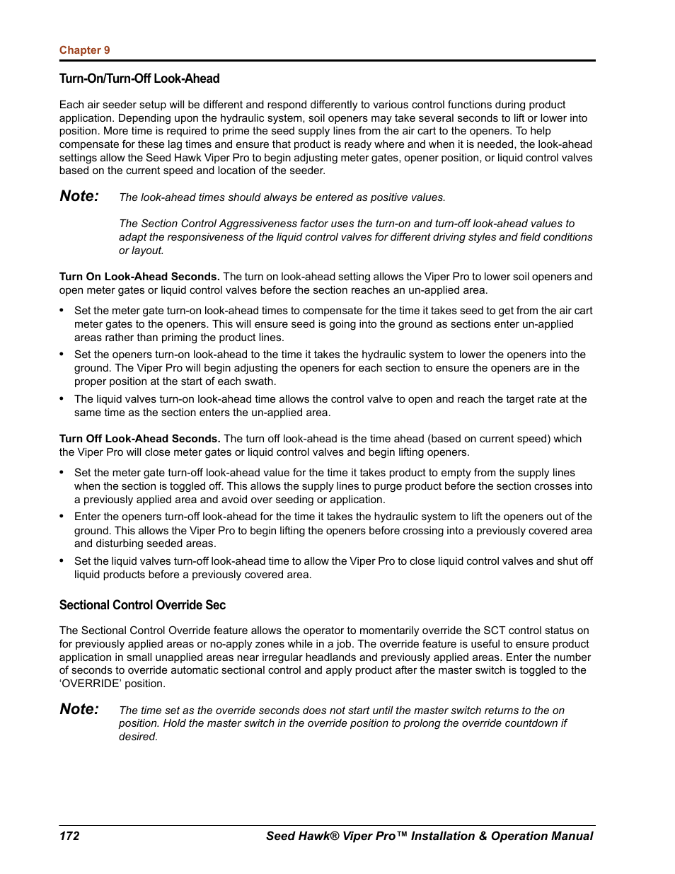 Seed Hawk Raven 2012 User Manual | Page 184 / 286