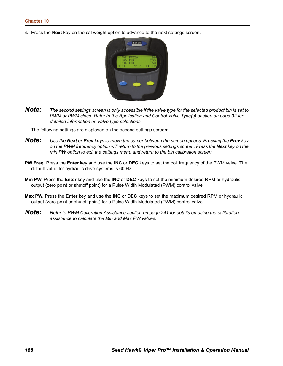 Seed Hawk Raven 2012 User Manual | Page 200 / 286