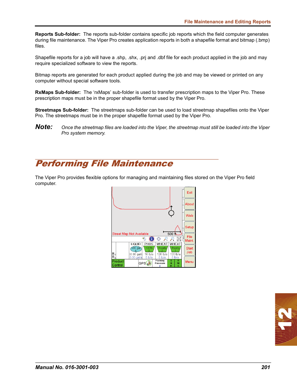 Performing file maintenance | Seed Hawk Raven 2012 User Manual | Page 213 / 286