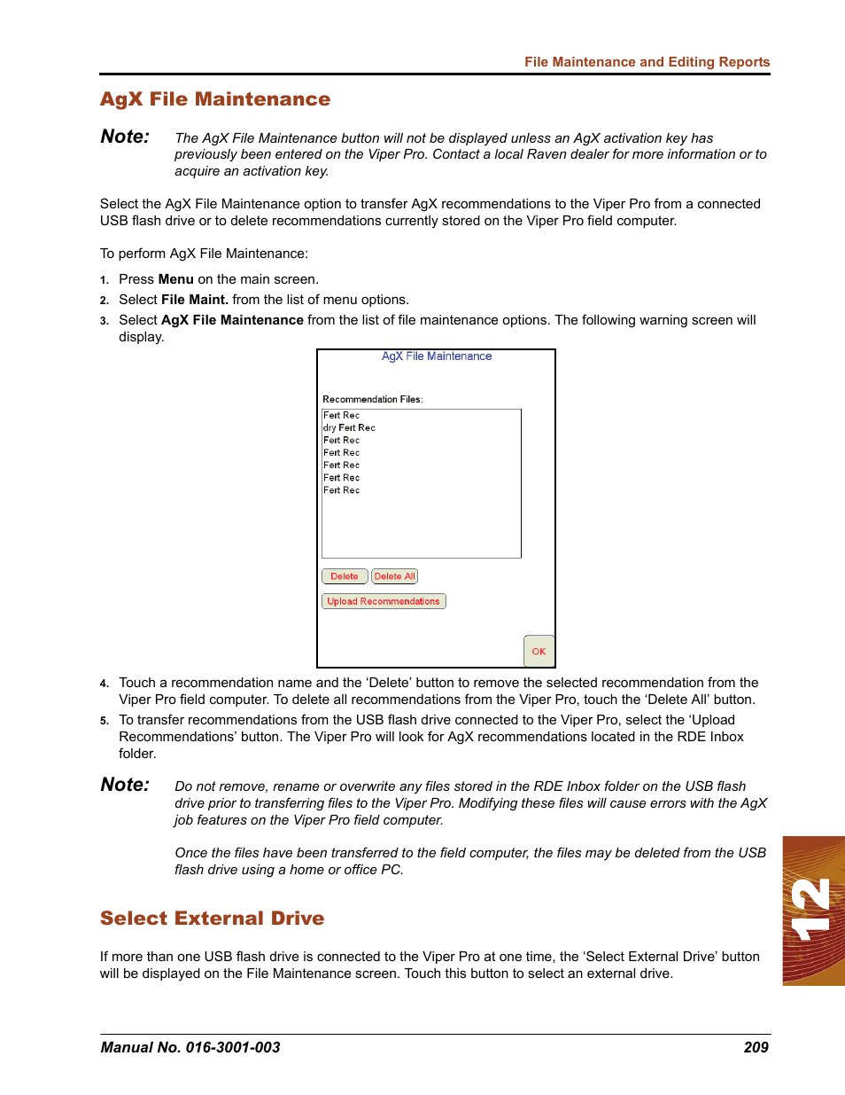 Select external drive | Seed Hawk Raven 2012 User Manual | Page 221 / 286