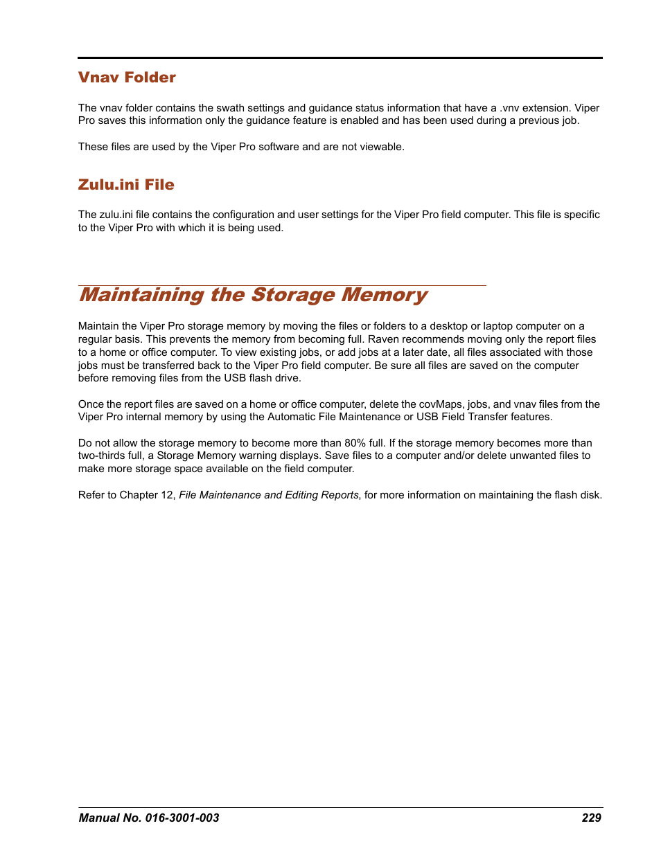 Vnav folder, Zulu.ini file | Seed Hawk Raven 2012 User Manual | Page 241 / 286