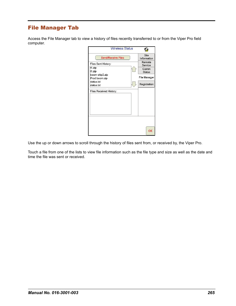 File manager tab | Seed Hawk Raven 2012 User Manual | Page 277 / 286