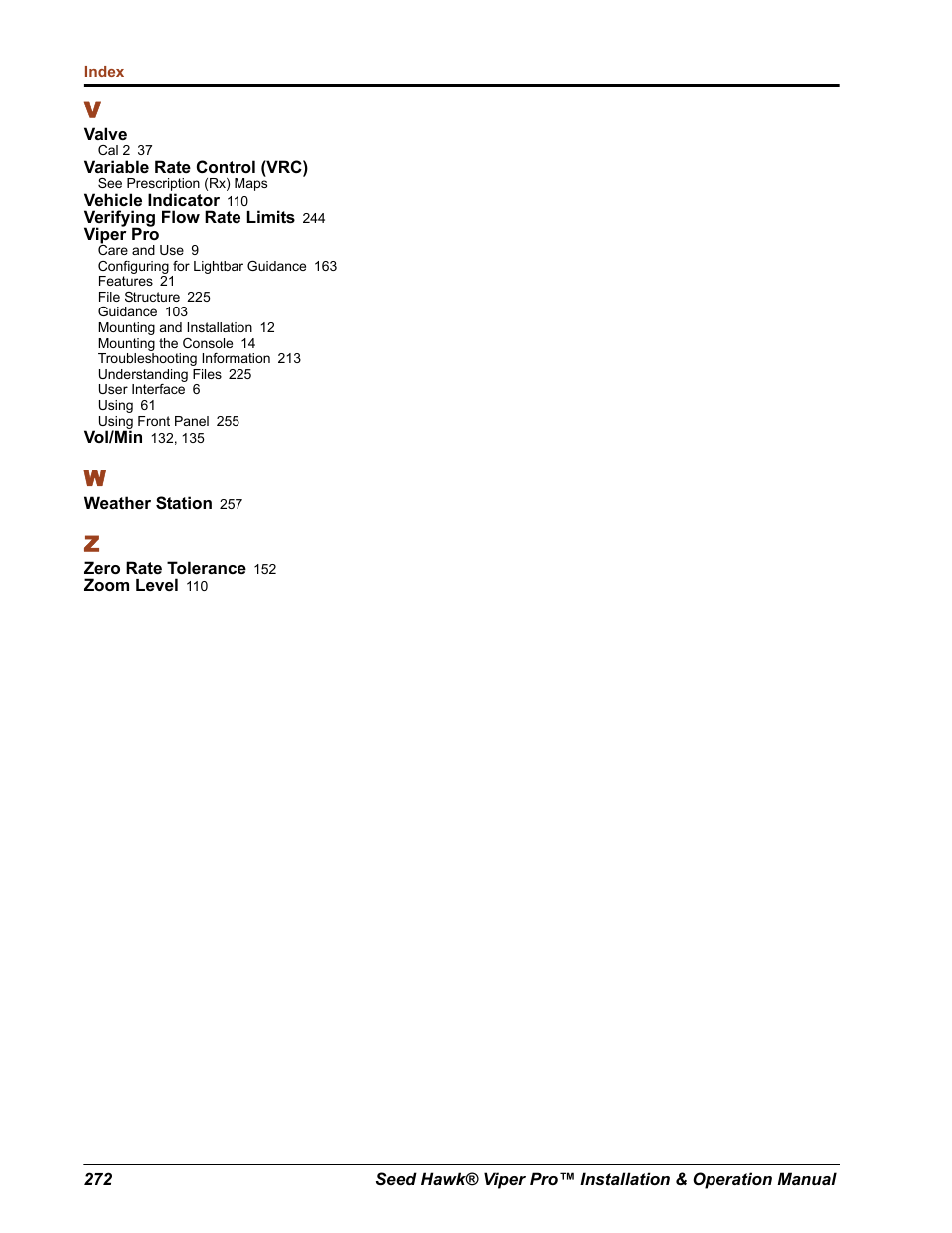 Seed Hawk Raven 2012 User Manual | Page 284 / 286